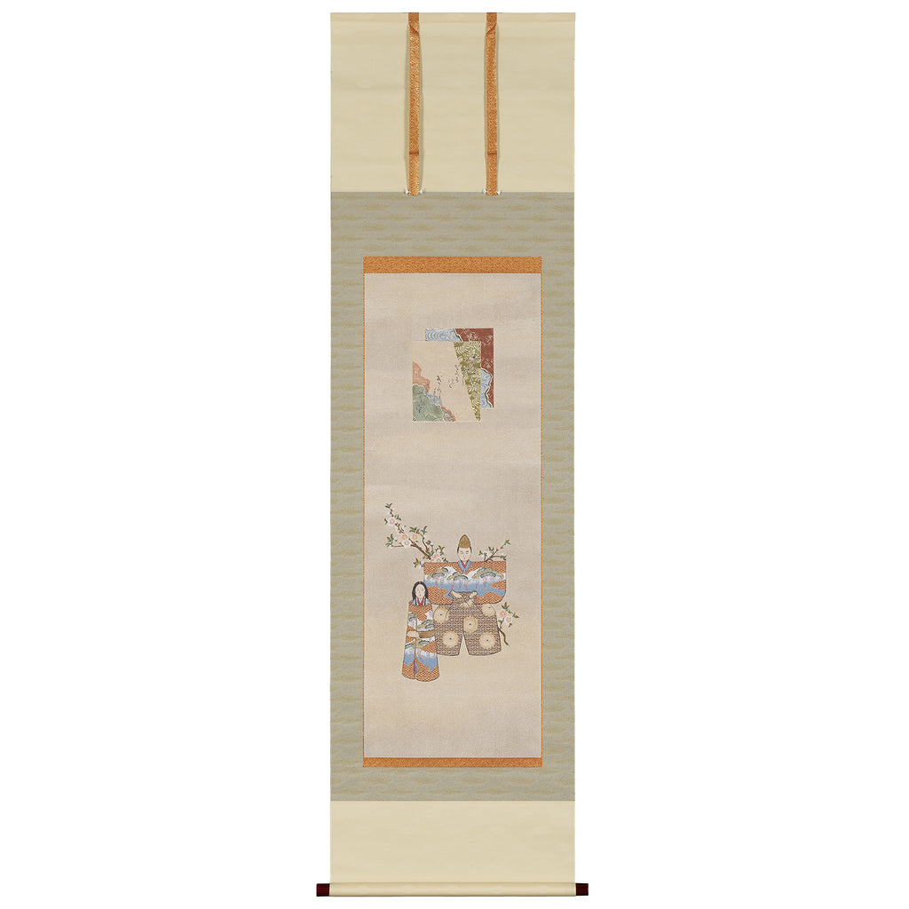 The tachi-bina (standing hina dolls)
