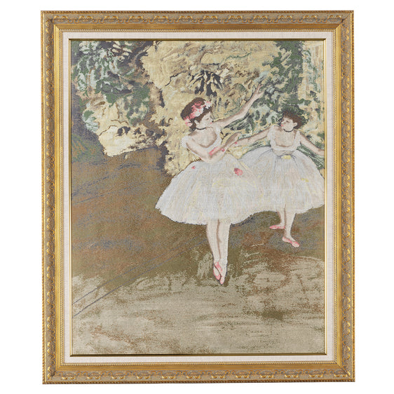 Two ballerina on the stage / Edgar Degas