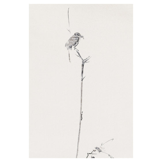 Kingfisheron a Withered Branch / Miyamoto Musashi