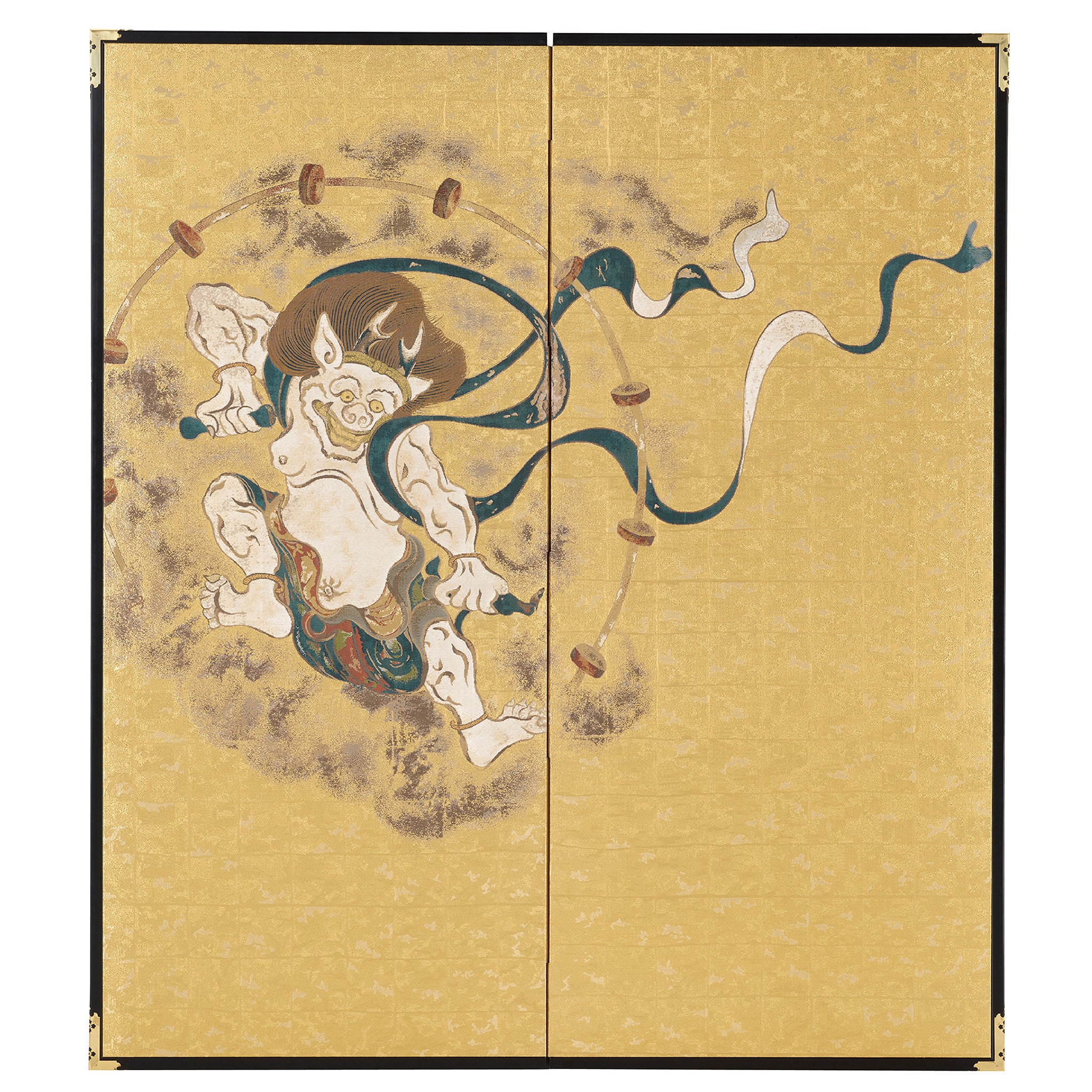日展会員 川人勝延作1.8尺幅横富士山麓 縦146cm 幅67cm 太巻二重箱 川人勝延 来運 | 掛軸(掛け軸)販売／表装ご依頼は掛軸いっぷく