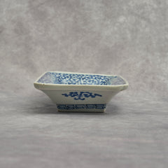 Imari Blue and White Rectangular Dish