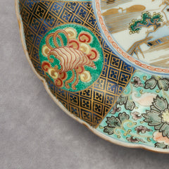 Imari Colored Large Dish