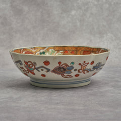 Imari Colored Large Bowl