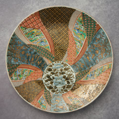 Imari Colored Large Dish