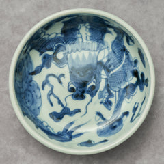 Imari Blue and White Bowl