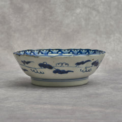 Imari Blue and White Bowl